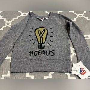 Junk Food Genius Gray Sweater!!😍😍